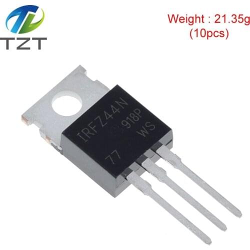 10pcs IRFZ44N IRFZ44 Power MOSFET 49A 55V TO-220
