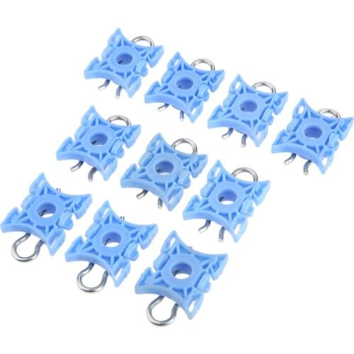 10Pcs Window Lift Sliding Pivot Regulator Clip Auto Fasteners Retainer 3509416 For BMW E32 E34 E36 Volvo Xc60 S60 S40 S80 Xc90