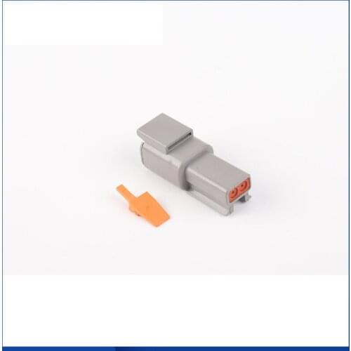 20 Sets 2 Pin Way Deutsch DTM Connector Waterproof Electrical Inlet Air Temperature Sensor Plug DTM06-2S
