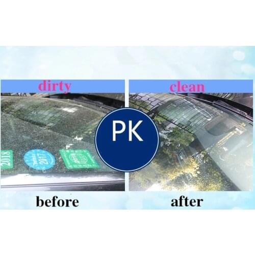 Car Accessories 10PCS=40L 2In 1 Compact Car Windshield Cleaning Glass Auto Window Cleaner Effervescent Concentrate Spray Cleaner