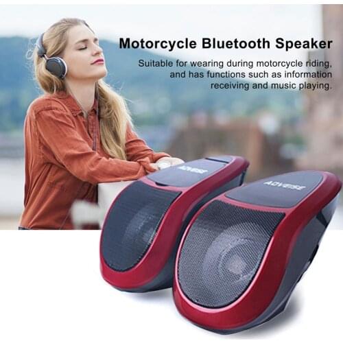 Motorcycle Bluetooth Speakers Waterproof Stereo Audio Amp System Portable Bt Speaker Outdoor High Quality long hours speaker