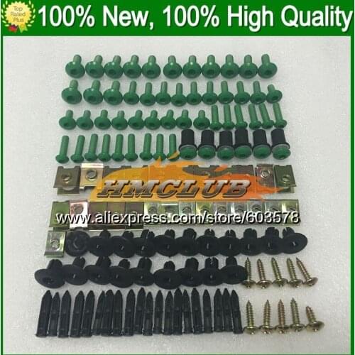 Fairing bolts full screw kit For KAWASAKI NINJA ZZR600 05 06 07 08 ZZR 600 2005 2006 2007 2008 05-08 CL31 Nuts bolt screws Nut