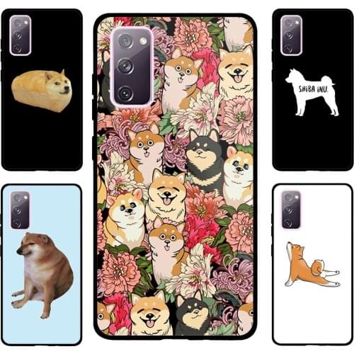 Cute Kawaii Shiba Inu For Samsung S20 FE S8 S9 S10 S10e S21 Case For Galaxy Note 20 Ultra Note 10 Plus Coque