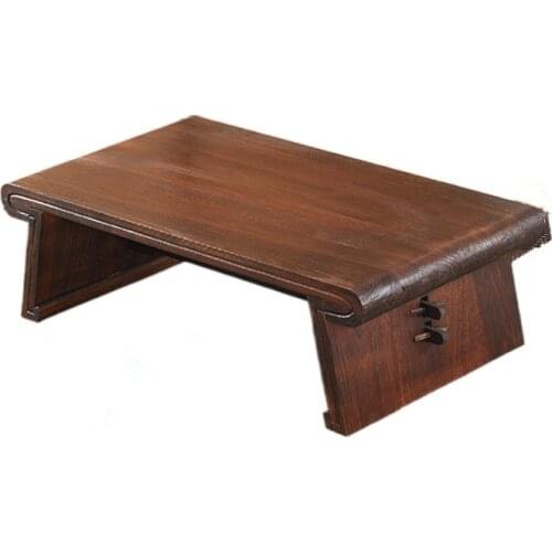 Wooden Asian Japanese/Chinese Low Tea Table Rectangle Living Room Furniture Table For Tea, Coffee Antique Gongfu Wood Table