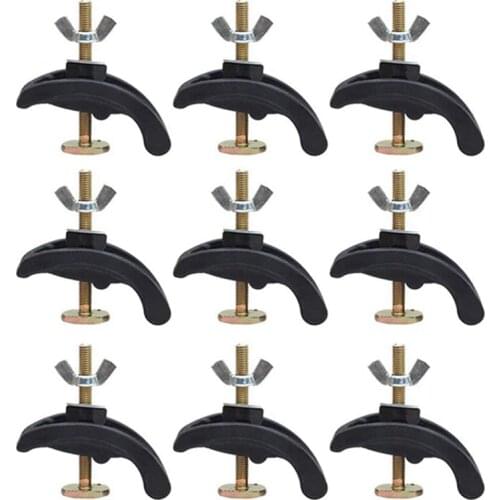 9Pcs 85mm CNC Milling Engraving Machine Parts Press Plate Clamp Fixture Fastening Platen Router for T-Slot Working Table