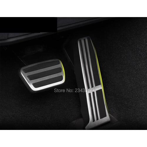 For Toyota Sienna XL40 2021 2022 Stainless Steel Accelerator Gas Pedal Brake Pedal Non-Drilling Cover Footrest Pad Accessories