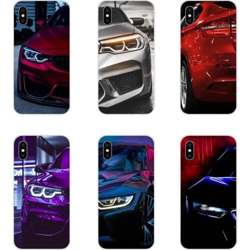 For Xiaomi Redmi Note 3 4 5 6 7 8 Pro Mi Max Mix 2 3 2S Pocophone F1 Blue Red black For BMW Accessories Phone Shell Covers