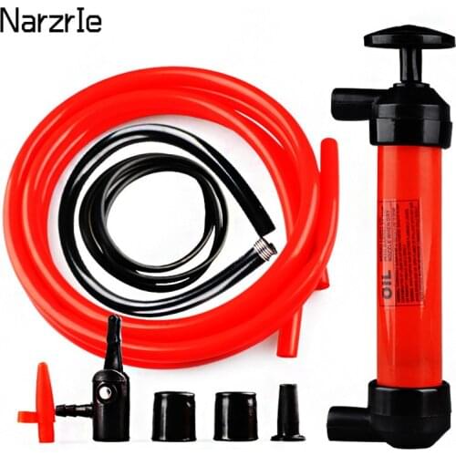 Oil Pump Portable Oil Extractor Pump Filling Bottle Transfer Manual Operation Automotive Fluid Extraction Car Fuel Pump Easy Use