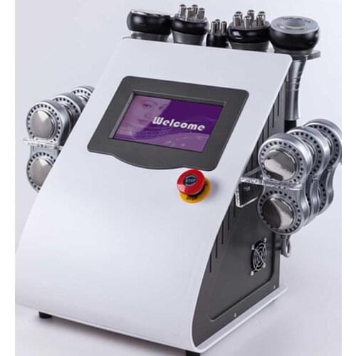 Multifunctional radio frequency fat exploding instrument 40k five in one ems fat exploding instrument micro current fat explodin