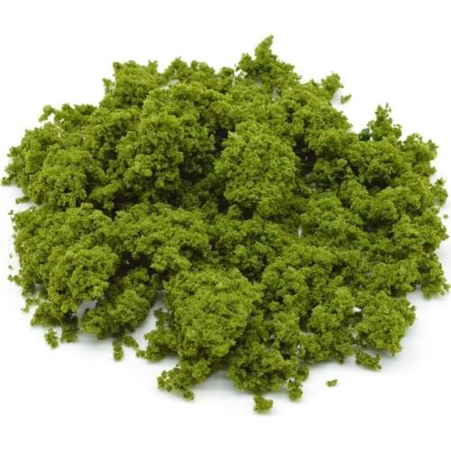Simulation Tree Powder Model Toy Army Green HO Train Building Miniature DIY Scene Making Material Green Plant Tufted