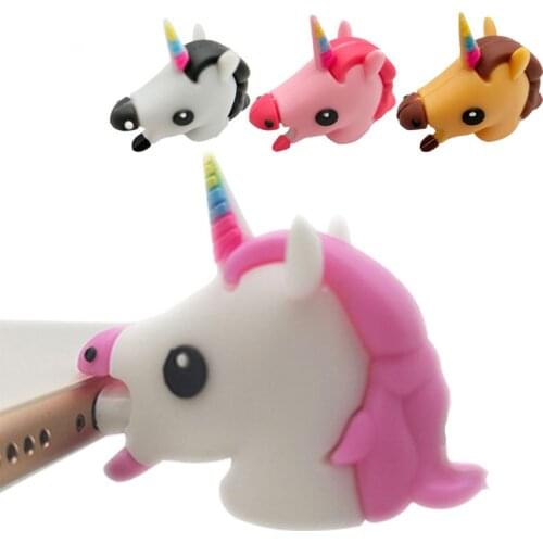 Cartoon Cable Protector for iphone Cable Winder Cover Data Line Protection Organizer For Phone USB Charging Accessory