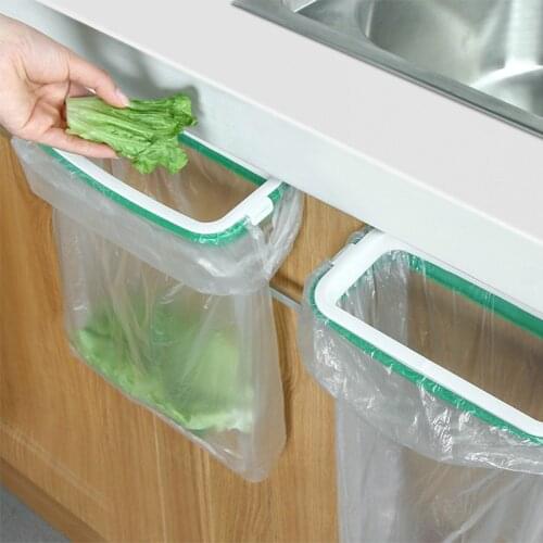 Hanging Kitchen Trash Can Kitchen Tools Trush Bags Compost Bin Suspended Storage Rack Convenient Garbage Bin Storage Baskets