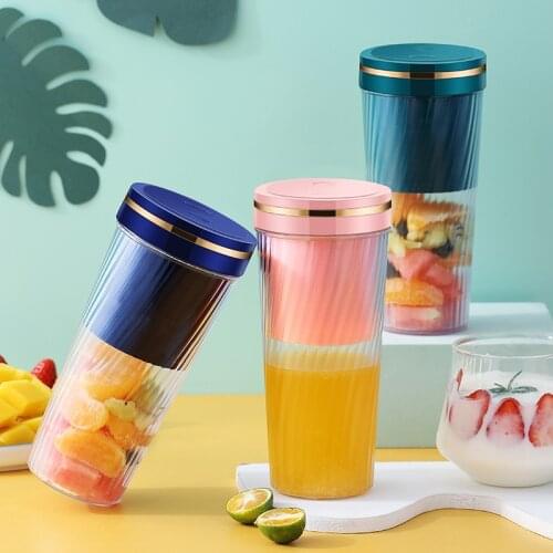 Portable Usb Rechargeable Mini Juicer Cup Small Squeezed Fruit Juice Cup Electric Juicer