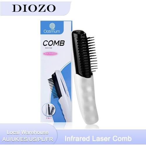 Hair Growth Comb Infrared Laser Massage Comb Hair Loss Growth Treatment Anti-Hair Loss Laser Anti Hair Loss Therapy