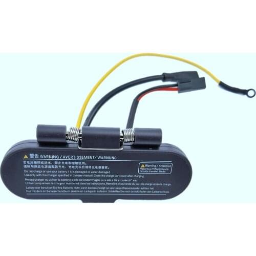 Charging Base for Ninebot MAX G30 KickScooter Electric Scooter Charger Port with Rubber Mat Assembly Repair Parts