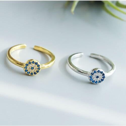 Silver Tourmaline Women Ring Set 925 Sterling Silver Rings Resizable S925 Tourmaline and Zircon Plum Blossom Rings for Women