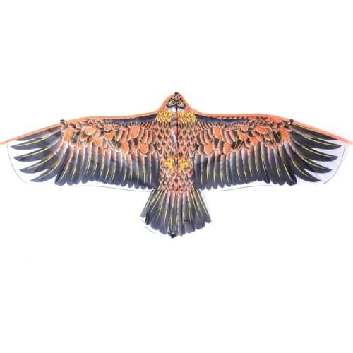 1Pc Big Flying Flag Eagle Bird Kite Children Cloth Windsock Outdoor Fun Sports Toys Garden Random Color 102*45cm