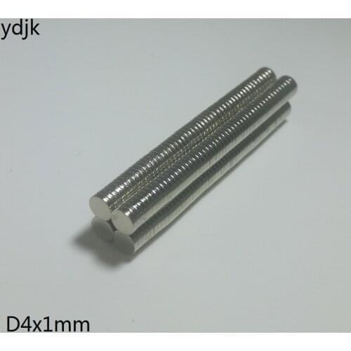 10 20 50 100PCS/LOT Magnet 4*1 N35 Strong Disc NdFeB magnets 4x1 Neodymium Rare Earth Permanent MAGNET 4 x 1