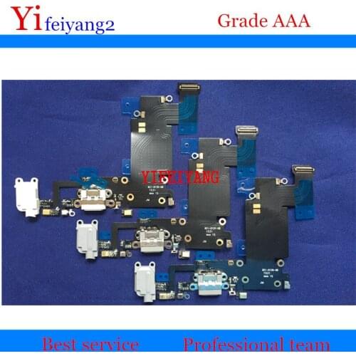 10pcs YIFEIYANG NEW For iPhone 6s plus 6sp 5.5" Charger Charging Port Dock USB Connector Flex Cable Headphone Audio Jack Ribbon