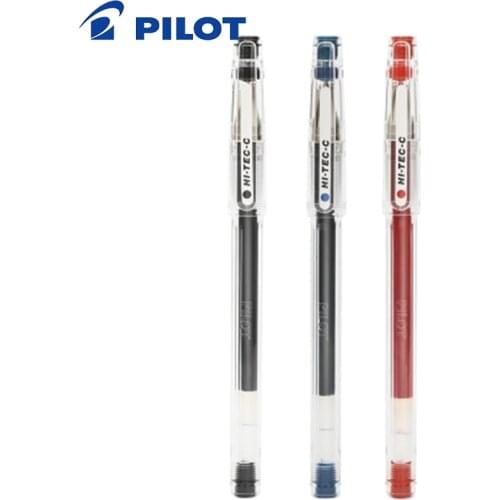4 pcs/lot PILOT HI-TEC-C Gel Pen BLLH-20C3 BLLH-20C4 BLLH-20C5 0.3 mm 0.4 mm 0.5 mm 0.25 mm Financial Pen Japan