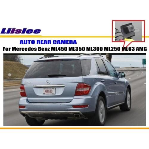 Liislee Car Parking Back Up amera For Mercedes Benz ML450 ML350 ML300 ML250 ML63 Reverse Rear View Camera Reverse Hole Camera