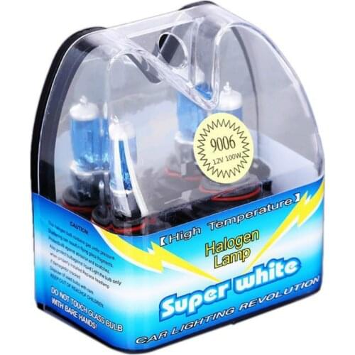 HB4 9006 12V 55W 100W Auto Xenon Halogen Bulbs Car Headlight Bulb Low Beam Fog Light Bulbs 9006 Car Head Light Lamp 5000K White