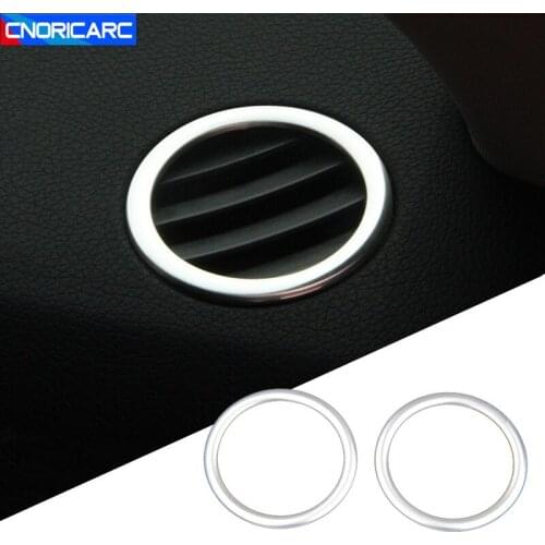 Car Central Control Dashboard Air Vent Ring Frame Trim For Mercedes Benz ML W166 GL X166 GLE Sport GLS GLK Interior Accessories