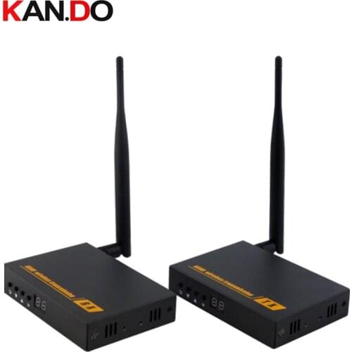 Wireless AV HDMI HDbitT Transmitter Receiver Kit 100M long range 2.4 5.8 Wireless Extender 1080P transceiver(Tx&Rx) video sender