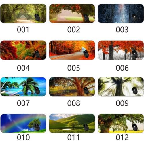 XXL Gaming Large Mouse Pad Winter Tree Forest Large Gaming Mouse Pad