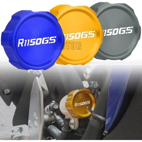 Motorcycle CNC Rear Fuel Brake Fluid Reservoir Cap Oil Cup Cover FOR BMW R1150GS R 1150GS 1150 GS 1999 2000 2001 2002 2003 2004