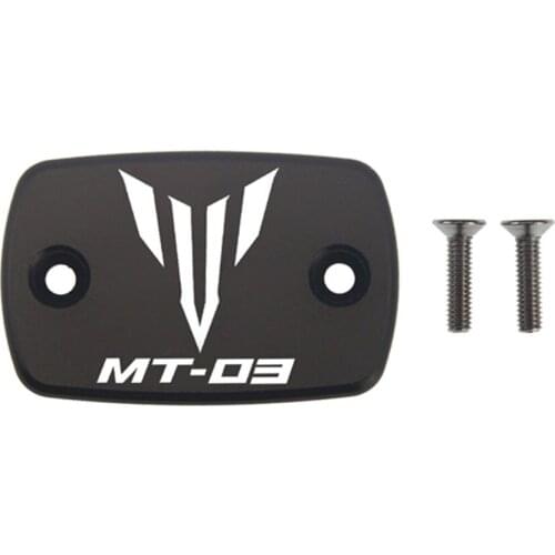 MTKRACING Motorcycle For YAMAHA MT-03 MT 03 Front Brake Pump Oil Cup Reservoir Cap Cover Modified