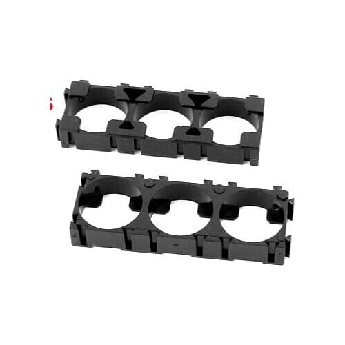 Whole Sale 1000pcs/lot 18650 Lithium Battery Triple Holder Bracket for DIY Battery Pack