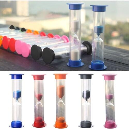 3/5/10 Minutes Colorful Hourglass Mini Sand Timer Sand Dropping Time Counter Sandglass Sand Clock Timers Home Decorations #2