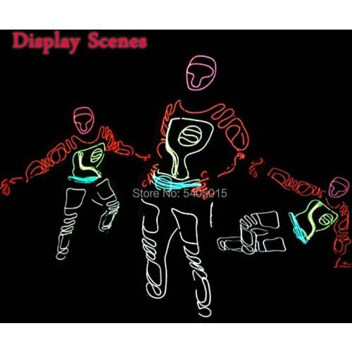 By The Style Of Shadow Rider By DC-12V Button Driver Holiday DIY Decoration Festival Party Clothes Accessories Mixed Colors