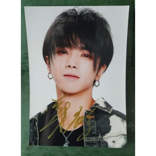 Hand signed HUA CHENYU autographed photo 5*7 autographs Chinese Pop 6 versions 032020
