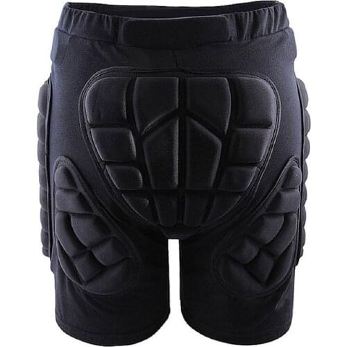Outdoor Gear Hip Protective Shorts Skate Skating Snowboard Pants, Black L