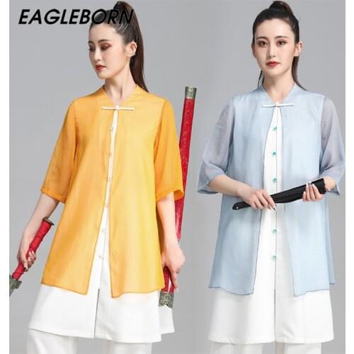 Summer Women Tai Chi Uniform Traditional Chinese Clothing for Women Tai Chi Clothing Chinese Clothes for Women Summer Suit Wushu