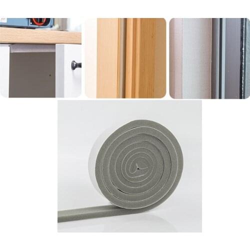 2M Window Sealing Strips Sound Insulation Door Self-adhesive Seams Windproof Buffering Anti-collision Door Strips