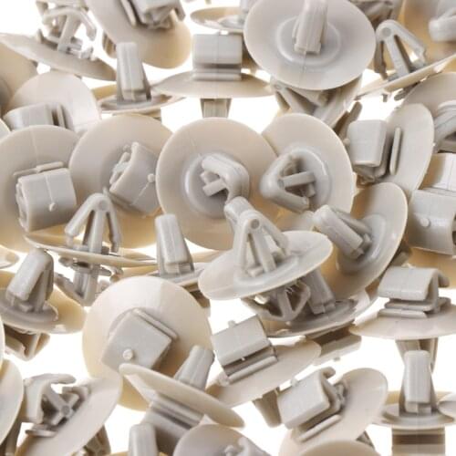 Protection Door Trim 100Pcs Clips for renault Trafic Traffic Side Moulding Lower