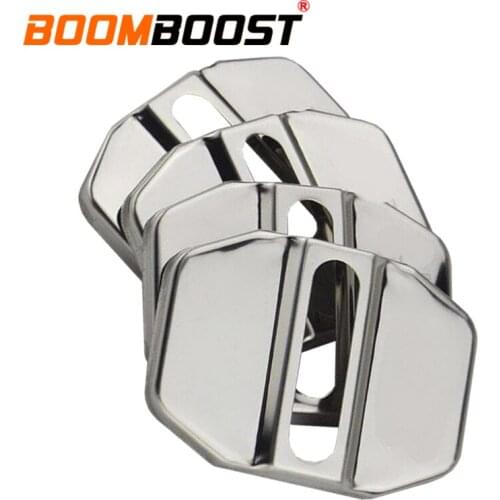 4 pcs/set dust-proof rust proof stainless steel Car Interior door lock cover door cover For Jeep Cherokee