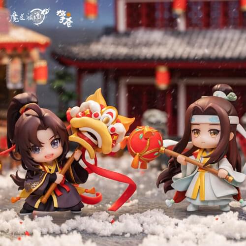 Anime Figure The Untamed Grandmaster of Demonic Cultivation MDZS Wei Wuxian Lan Wangji Mo Dao Zu Shi Toys New Year Gift