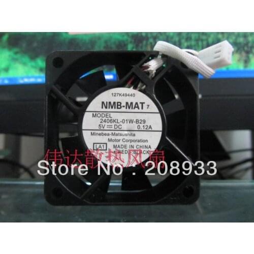 For NMB 6015 2406KL-01W-B29 DC 5V-0.12A