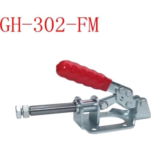 GH-302-FM toggle Clamp Quick Release Tool 32mm Plunger Stroke Push Pull 136KG Holding Capacity Fixture toggle Clamps