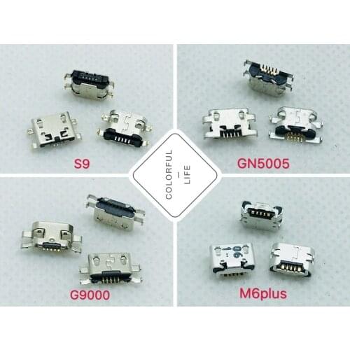 Gionee S9 GN5005 G9000 M6plus 5pin Micro USB Charging Plug Socket Datum Jack Smartphone Motherboard Repair Accessory Patch Cell
