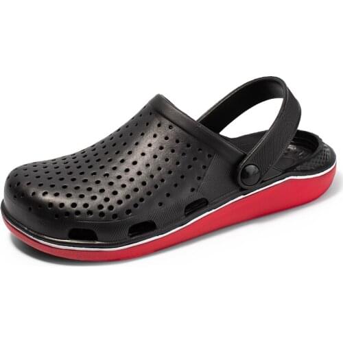 2020 New Brand Men Summer beach Sandals Cool Water Beach Garden Shoes Men sneakers Light Soft water Shoes Chaussure Homme Cheap