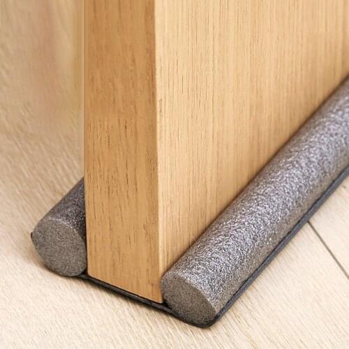 Hot！Door Bottoom Seal Strip Flexible Wind Noise Reduction Stopper Under Door Sealing Blocker Door Weatherstrip Home Dorm