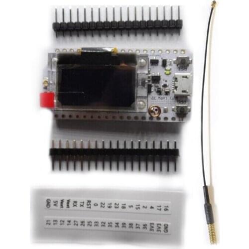 H ELTEC AUTOMATION WIFI Lora 433MHZ ESP32 LoRa SX1278 Esp32 0.96 Inch Display Bluetooth Development Board for Arduino