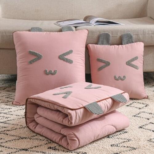 The New Pillow Is Creative and Cute Car Cushion Can Be Home Decoration Pillow Is Office Cushion Air Conditioning Quilt