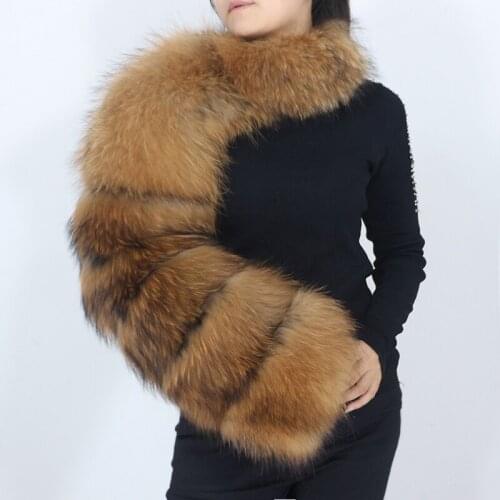 OFTBUY 2021 New Winter Jacket Women Natural Real Raccoon Fox Fur Sleeve Coat Ladies Fashion One Sleeve Outerwear Streetwear