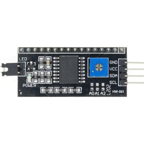 PCF8574 IIC I2C TWI SPI Serial Interface Board Port 1602 2004 LCD LCD1602 Adapter Plate LCD Adapter Converter Module